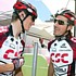 Andy Schleck vor dem Start der 8. Etappe des Giro d'Italia 2007
